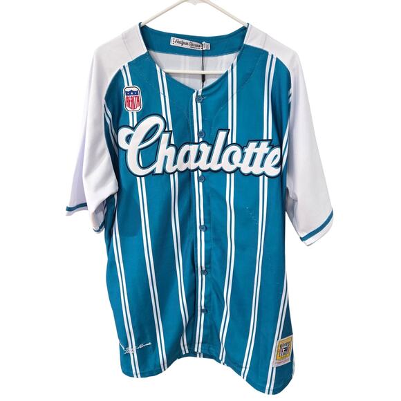 HeadGear Classics Nostalgia Co. Sz 3XL Charlotte Baseball Jersey - Picture 1 of 6